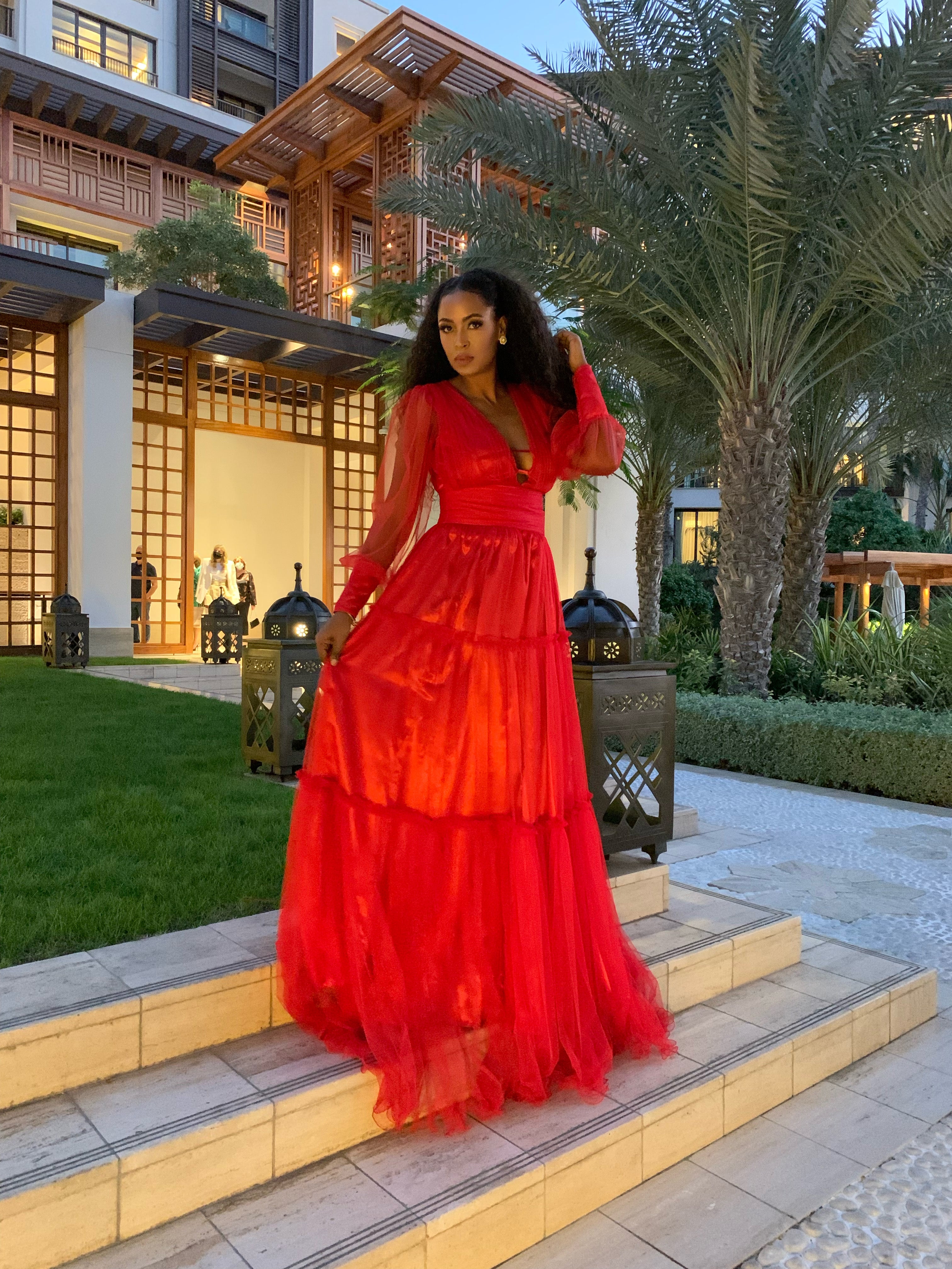 red rosa dress Rosa Dress- Red Roses