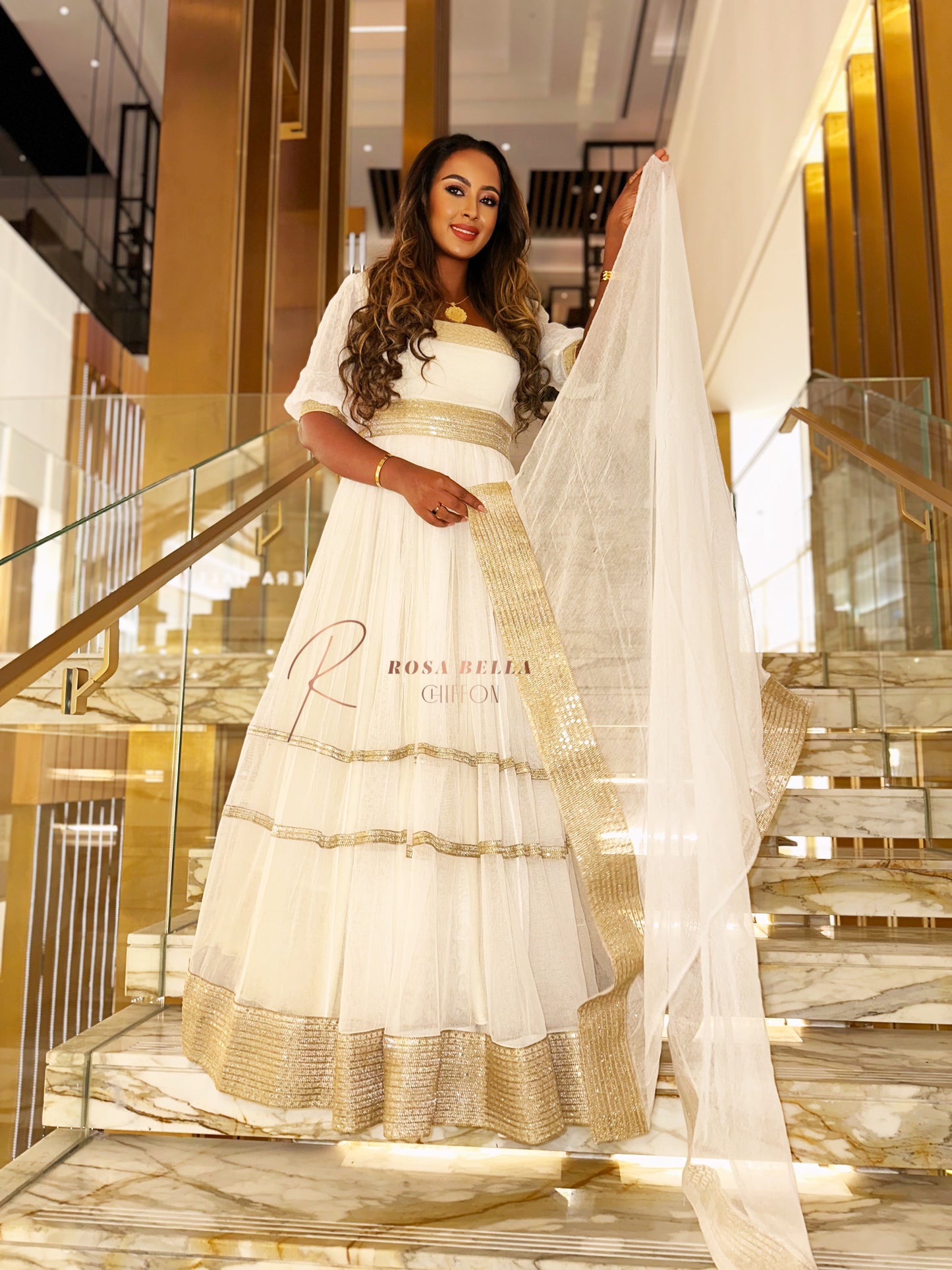 Habesha Golden dress