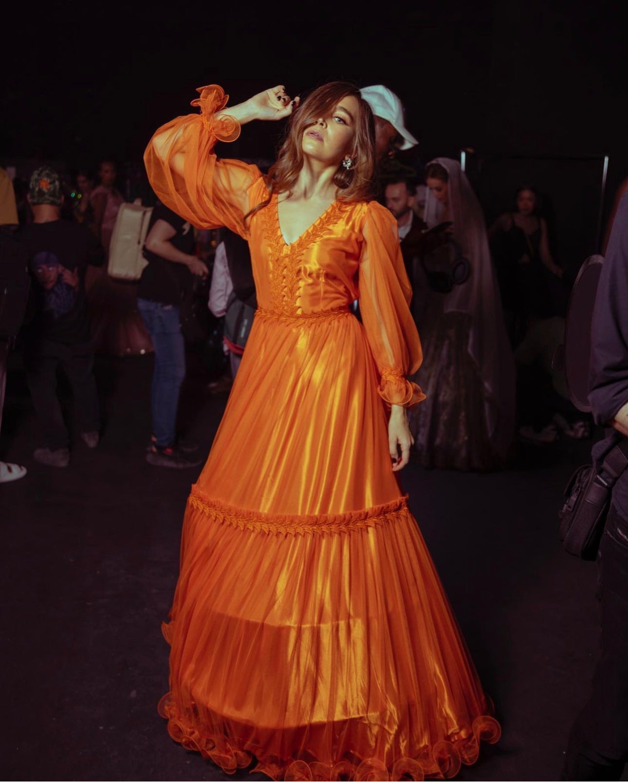 Orange Lady